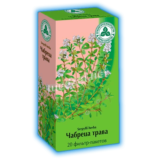 Чабреца трава  трава-порошок; АО "Красногорсклексредства" (Россия)