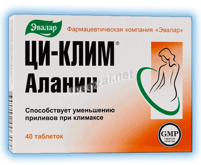 Ci-clim<sup>®</sup> alanine  comprimé ZAO "Uvalar" (Fédération de Russie) Posologie et mode d