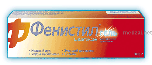 Фенистил gel pour application cutanée GlaxoSmithKline Consumer Healthcare (Fédération de Russie)