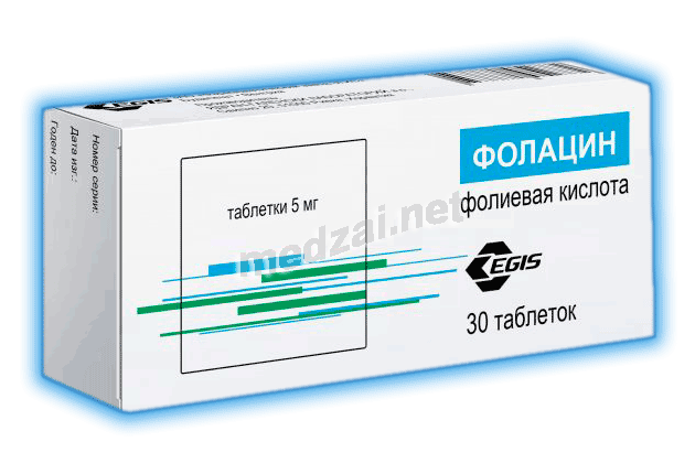 Фолацин comprimé Egis Pharmaceuticals PLC (HONGRIE)