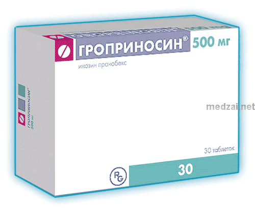 Гроприносин comprimé GEDEON RICHTER (HONGRIE)