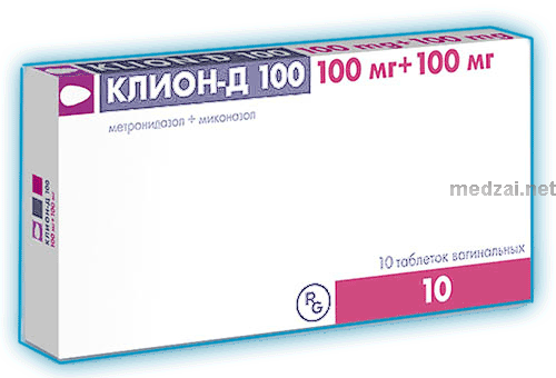 Клион-д 100 comprimé vaginal GEDEON RICHTER (HONGRIE)