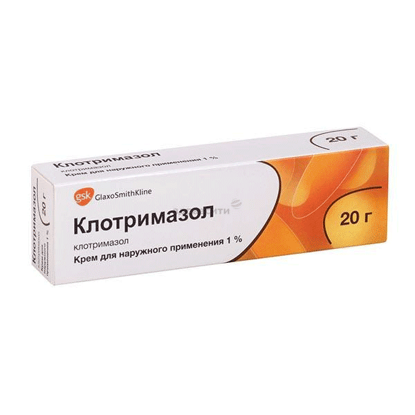 Клотримазол crème pour application cutanée GLAXOSMITHKLINE TRADING (Fédération de Russie)