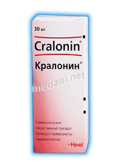 Cralonin<sup>®</sup>  liquide oral BIOLOGISCHE HEILMITTEL HEEL (ALLEMAGNE) Posologie et mode d