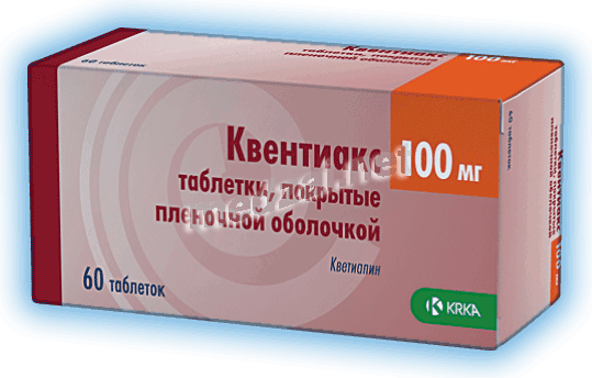 Квентиакс comprimé pelliculé KRKA (Fédération de Russie)