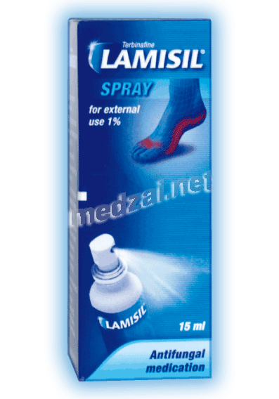 Ламизил solution pour pulvérisation cutanée GlaxoSmithKline Consumer Healthcare (Fédération de Russie)