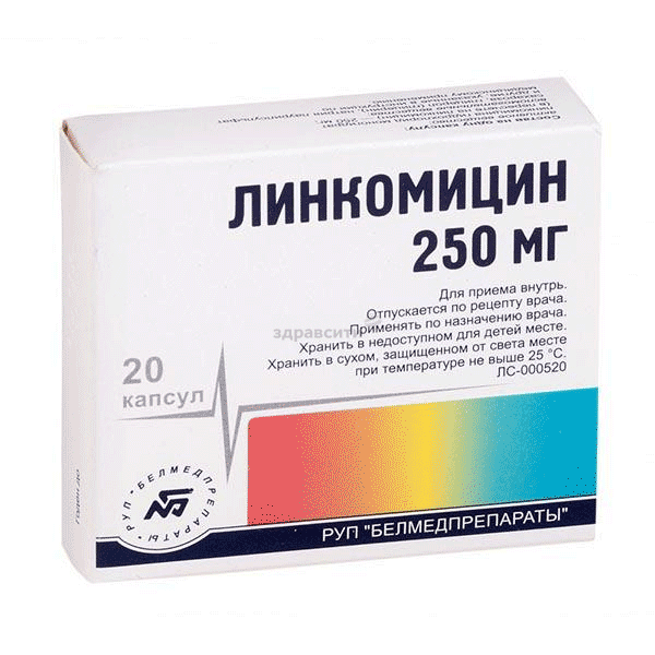 Линкомицин capsule Belmedpreparaty (République de Biélorussie)