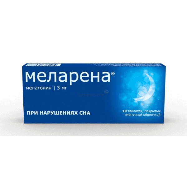 Меларена таблетки, покрытые пленочной оболочкой; АО "Нижфарм" (Россия)