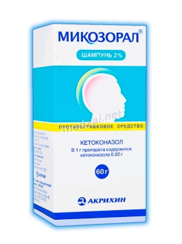 Микозорал shampooing AKRIKHIN (Fédération de Russie)
