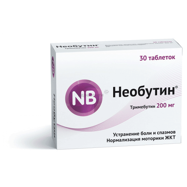 Необутин таблетки; ЗАО "ФП "Оболенское" (Россия)