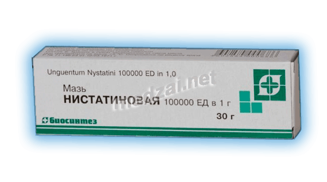 Нистатин pommade pour application cutanée JSC Biosintez (Fédération de Russie)