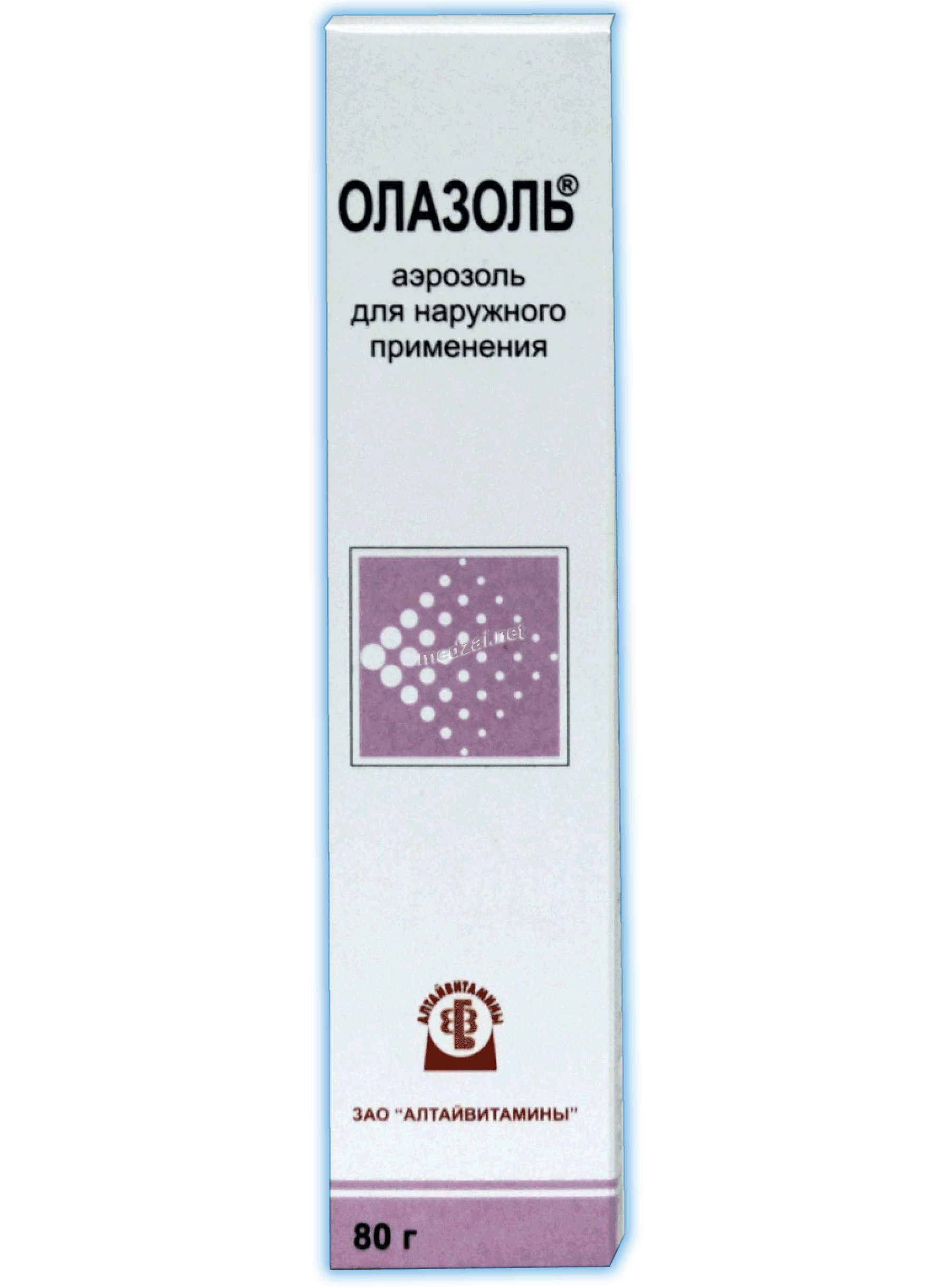 Olasol  aérosol pour application cutanée ZAO "Altayvitamini" (Fédération de Russie) Posologie et mode d