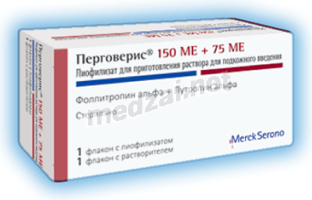 Перговерис lyophilisat pour solution injectable (SC) MERCK SERONO EUROPE Ltd (ROYAUME-UNI)