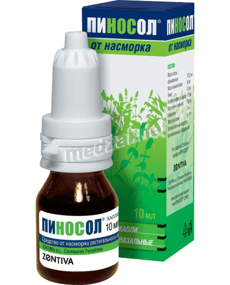 Pinosol  solution nasale Sanofi (Fédération de Russie) Posologie et mode d