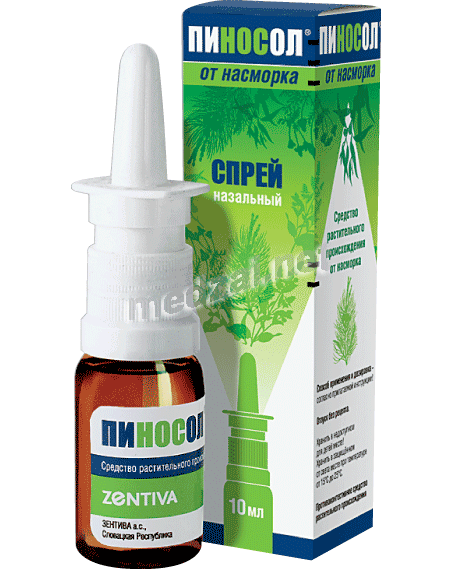 Pinosol  solution nasale pour pulvérisation Sanofi (Fédération de Russie) Posologie et mode d