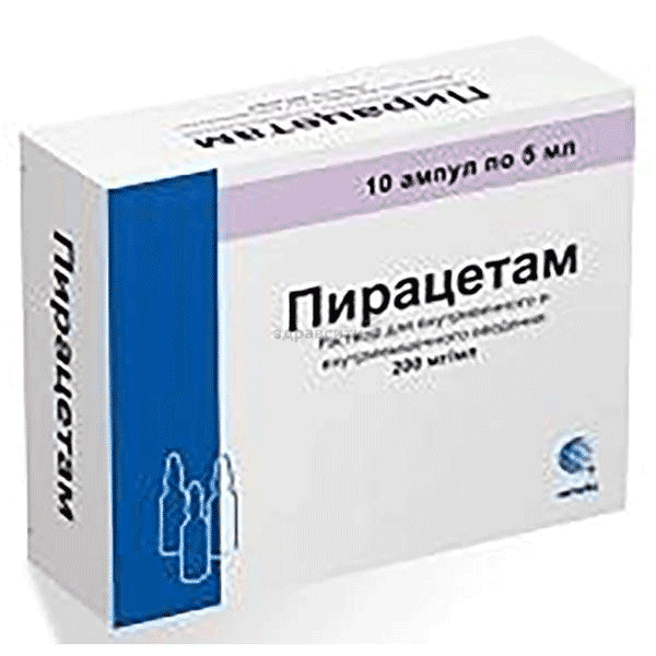 Пирацетам solution injectable (IM - IV) Sotex (Fédération de Russie)