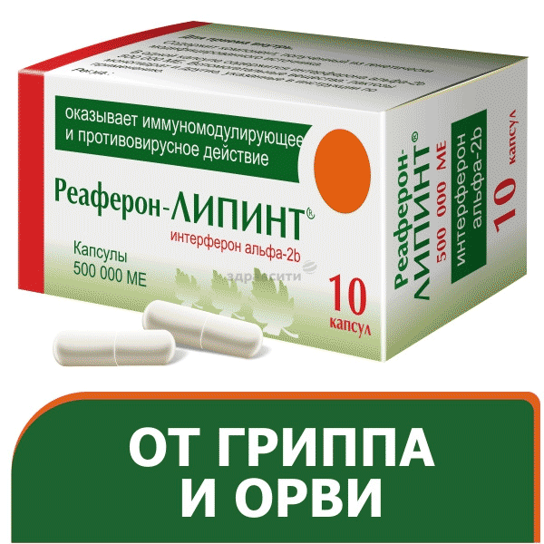 Reaferon-lipint  capsule Vector-Medica (Fédération de Russie) Posologie et mode d