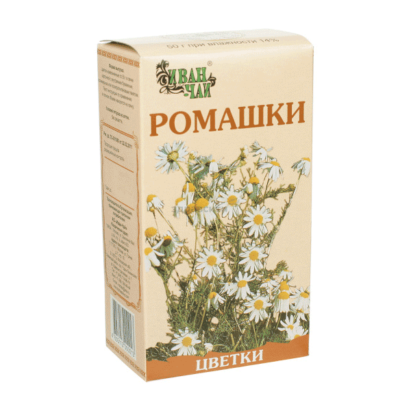 Ромашки цветки цветки измельченные; ЗАО "Иван-чай" (Россия)