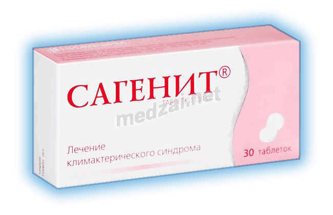 Сагенит comprimé AO "Nigfarm" (Fédération de Russie)