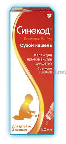 Синекод sirop GlaxoSmithKline Consumer Healthcare (Fédération de Russie)