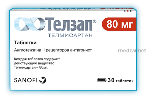 Telzap<sup>®</sup>  comprimé Sanofi (Fédération de Russie) Posologie et mode d