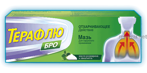 Theraflu<sup>®</sup> bro  pommade pour application cutanée GlaxoSmithKline Consumer Healthcare (Fédération de Russie) Posologie et mode d