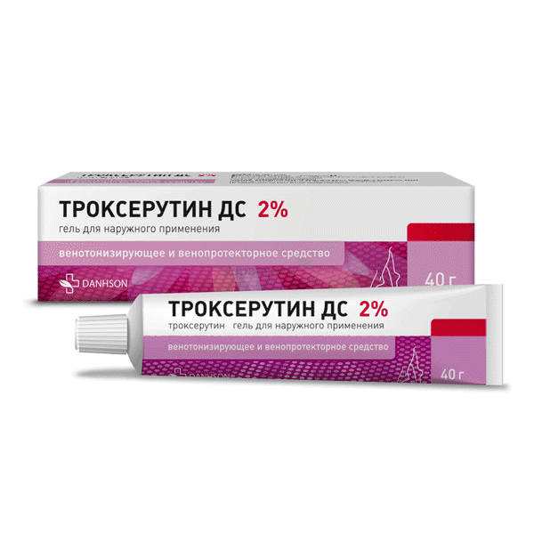 ТроксерутинДС gel pour application cutanée DANSON-BG (BULGARIE)
