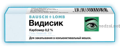 Видисик gel ophtalmique VALEANT PHARMACEUTICALS (Fédération de Russie)