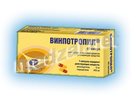 Vinpotropile  capsule Canonpharma Production, JSC (Fédération de Russie) Posologie et mode d
