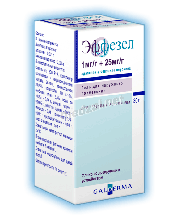 Effezel  gel pour application cutanée GALDERMA (Suisse) Posologie et mode d