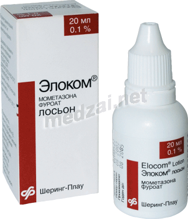 Elocom<sup>®</sup>  solution pour application cutanée MERCK SHARP & DOHME (Fédération de Russie) Posologie et mode d