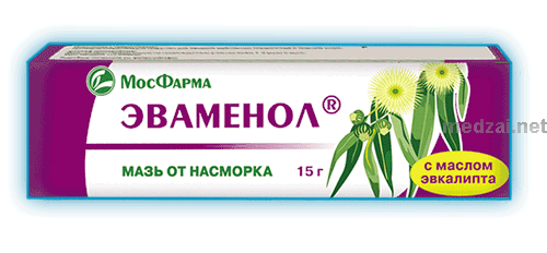 Evamenol  pommade nasale MosFarma (Fédération de Russie) Posologie et mode d