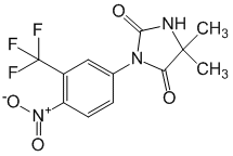 Nilutamide - Pharmacocinétique et effets indésirables. Les médicaments avec le principe actif Nilutamide - Medzai.net
