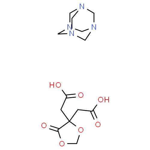 Anhydrométhylènecitrate méthénamine - Pharmacocinétique et effets indésirables. Les médicaments avec le principe actif Anhydrométhylènecitrate méthénamine - Medzai.net