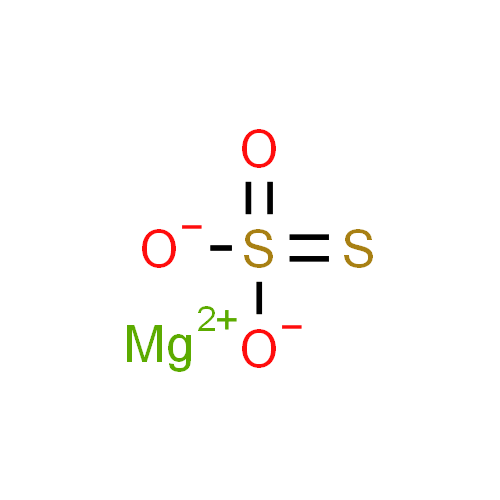 Magnésium (thiosulfate de) - Pharmacocinétique et effets indésirables. Les médicaments avec le principe actif Magnésium (thiosulfate de) - Medzai.net