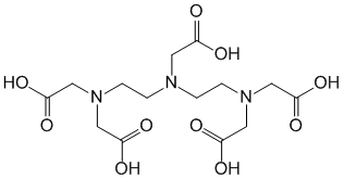 Diéthylène triamino pentaacétique (acide) - Pharmacocinétique et effets indésirables. Les médicaments avec le principe actif Diéthylène triamino pentaacétique (acide) - Medzai.net