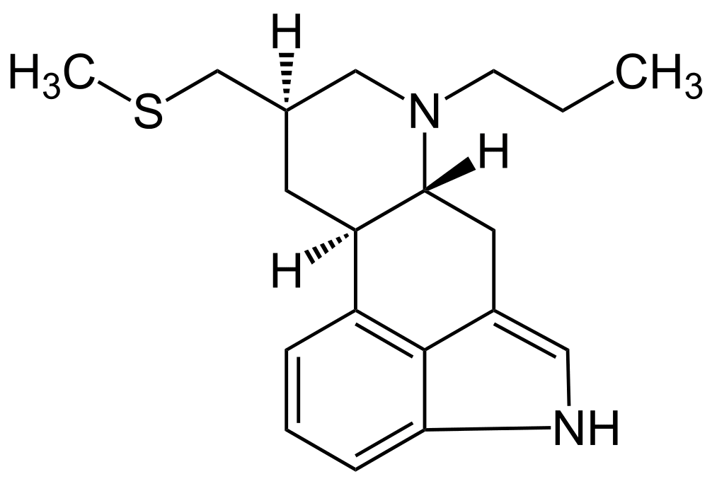 Pergolide - Pharmacocinétique et effets indésirables. Les médicaments avec le principe actif Pergolide - Medzai.net