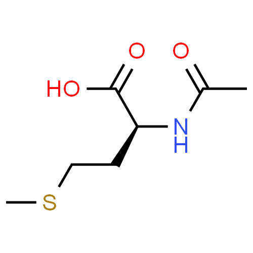 N-acétyl-méthionine - Pharmacocinétique et effets indésirables. Les médicaments avec le principe actif N-acétyl-méthionine - Medzai.net