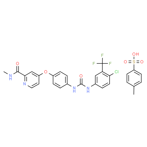 Sorafénib - Pharmacocinétique et effets indésirables. Les médicaments avec le principe actif Sorafénib - Medzai.net