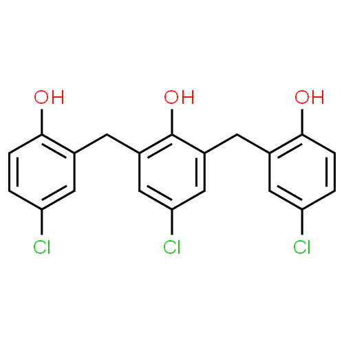 Trichlorophene - Pharmacocinétique et effets indésirables. Les médicaments avec le principe actif Trichlorophene - Medzai.net