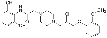 Ranolazine - Pharmacocinétique et effets indésirables. Les médicaments avec le principe actif Ranolazine - Medzai.net