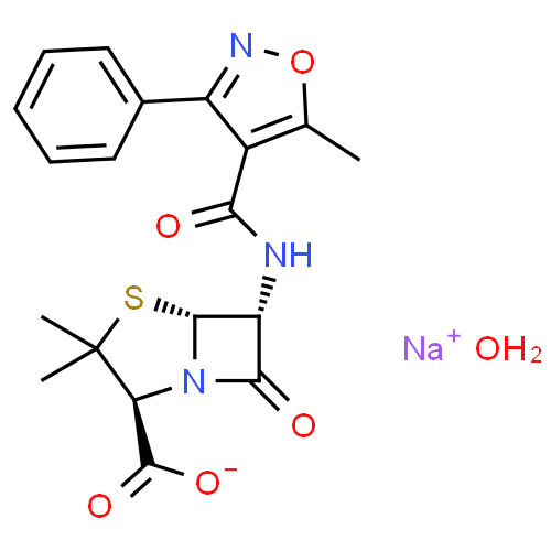Oxacilline - Pharmacocinétique et effets indésirables. Les médicaments avec le principe actif Oxacilline - Medzai.net