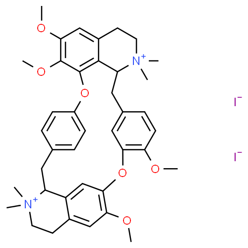 Metocurine chloride - Pharmacocinétique et effets indésirables. Les médicaments avec le principe actif Metocurine chloride - Medzai.net