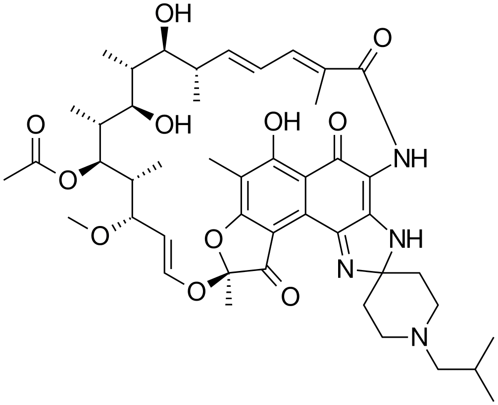 Rifabutine - Pharmacocinétique et effets indésirables. Les médicaments avec le principe actif Rifabutine - Medzai.net