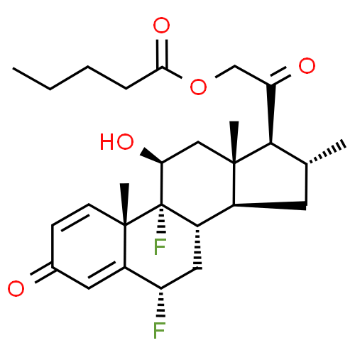 Diflucortolone (valérate de) - Pharmacocinétique et effets indésirables. Les médicaments avec le principe actif Diflucortolone (valérate de) - Medzai.net