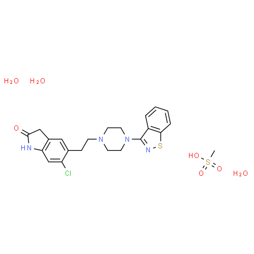 Ziprasidone - Pharmacocinétique et effets indésirables. Les médicaments avec le principe actif Ziprasidone - Medzai.net