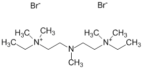 Azamethonium bromide - Pharmacocinétique et effets indésirables. Les médicaments avec le principe actif Azamethonium bromide - Medzai.net
