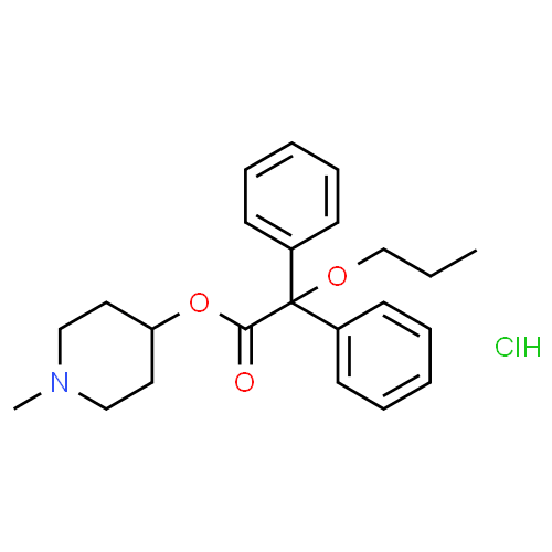 Propiverine - Pharmacocinétique et effets indésirables. Les médicaments avec le principe actif Propiverine - Medzai.net