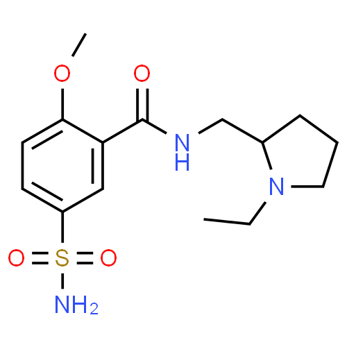Sulpiride - Pharmacocinétique et effets indésirables. Les médicaments avec le principe actif Sulpiride - Medzai.net
