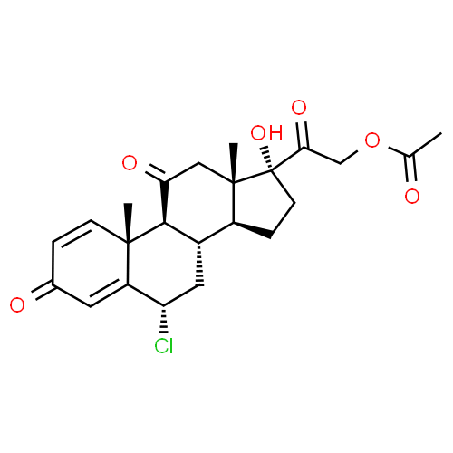 Chloroprednisone - Pharmacocinétique et effets indésirables. Les médicaments avec le principe actif Chloroprednisone - Medzai.net